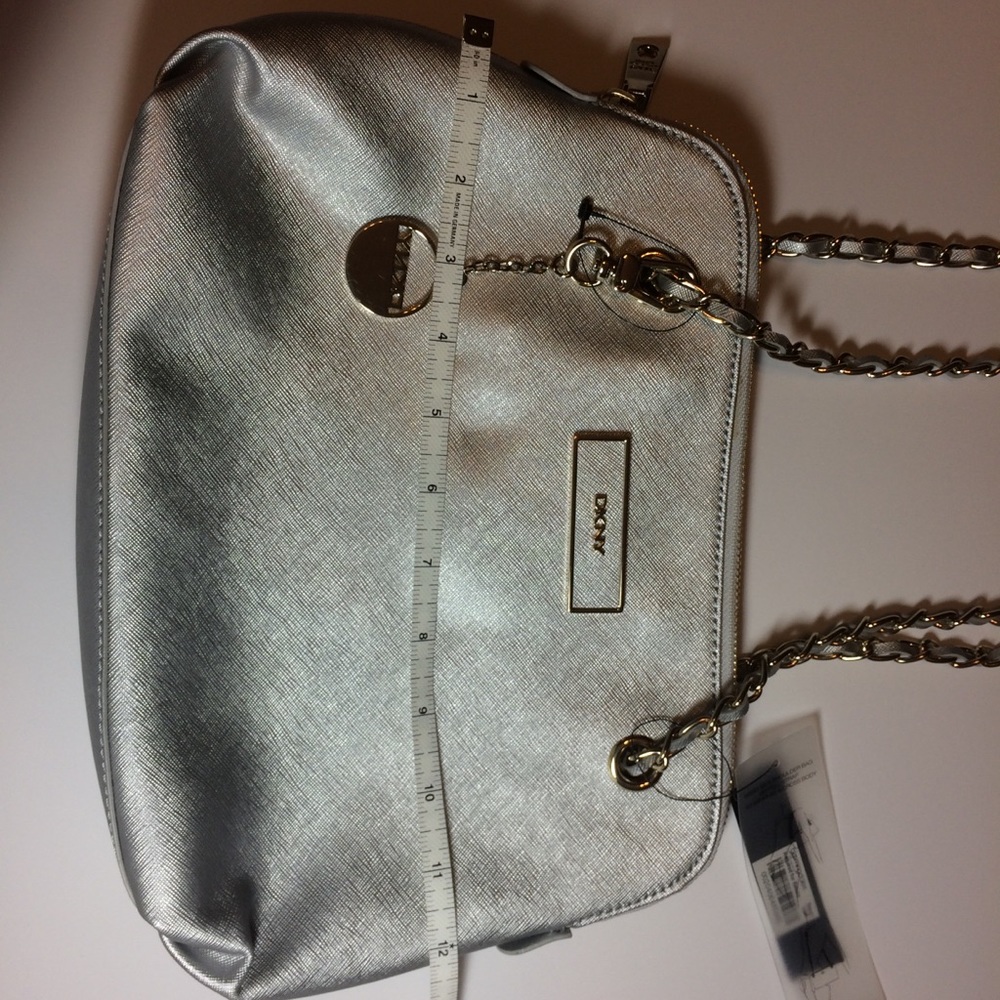 DKNY Silver Handbag - Picture 4 of 4